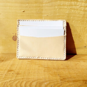 Vegetable Tan Leather Card Holder - Regal Series