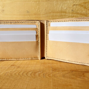 Vegetable Tan Bifold Wallet - Apex Series