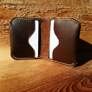 Leather Card Wallet - Summit Series