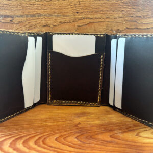 Leather Tri-Fold Wallet - Apex Series