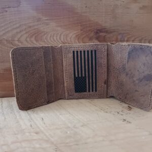 Customizable Tri-Fold Wallet